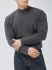 NINEZ Soft Mock Neck Long Sleeve T-Shirt 23Tl04