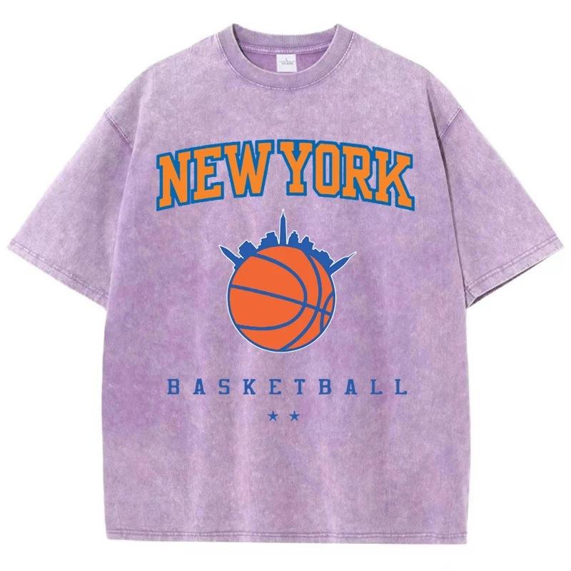 More  Shoes Zomer Tianshui Oude T-shirt New York Basketbal Print Scho 2XL