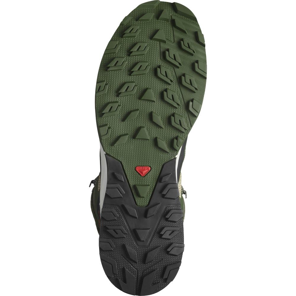 Salomon OUTRISE MID GTX HIKING MULTIFUNCTION SHOES UNISEX & OLIVENIGHT/. 27.0