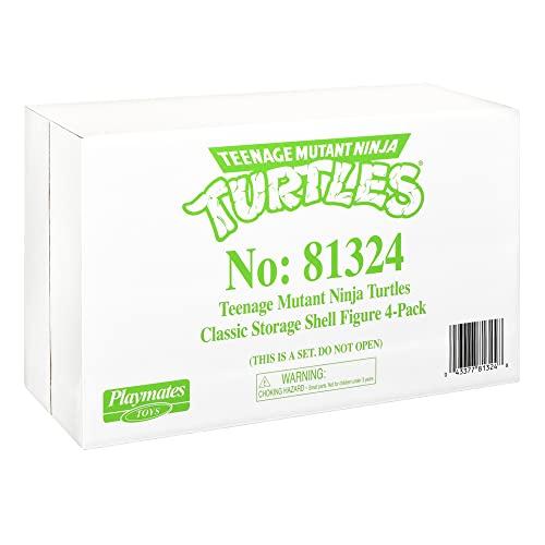 Teenage Mutant Ninja Turtles Playmates Toys Teenage Mutant Ninja Turtles Classic 4-Zoll Schildkröten 4er-Pack Figurenset 81324