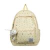 Schoolbag Japanese ins new high-value polka dot backpack junior high school students lightweight schoolbag large capacity small fresh backpack