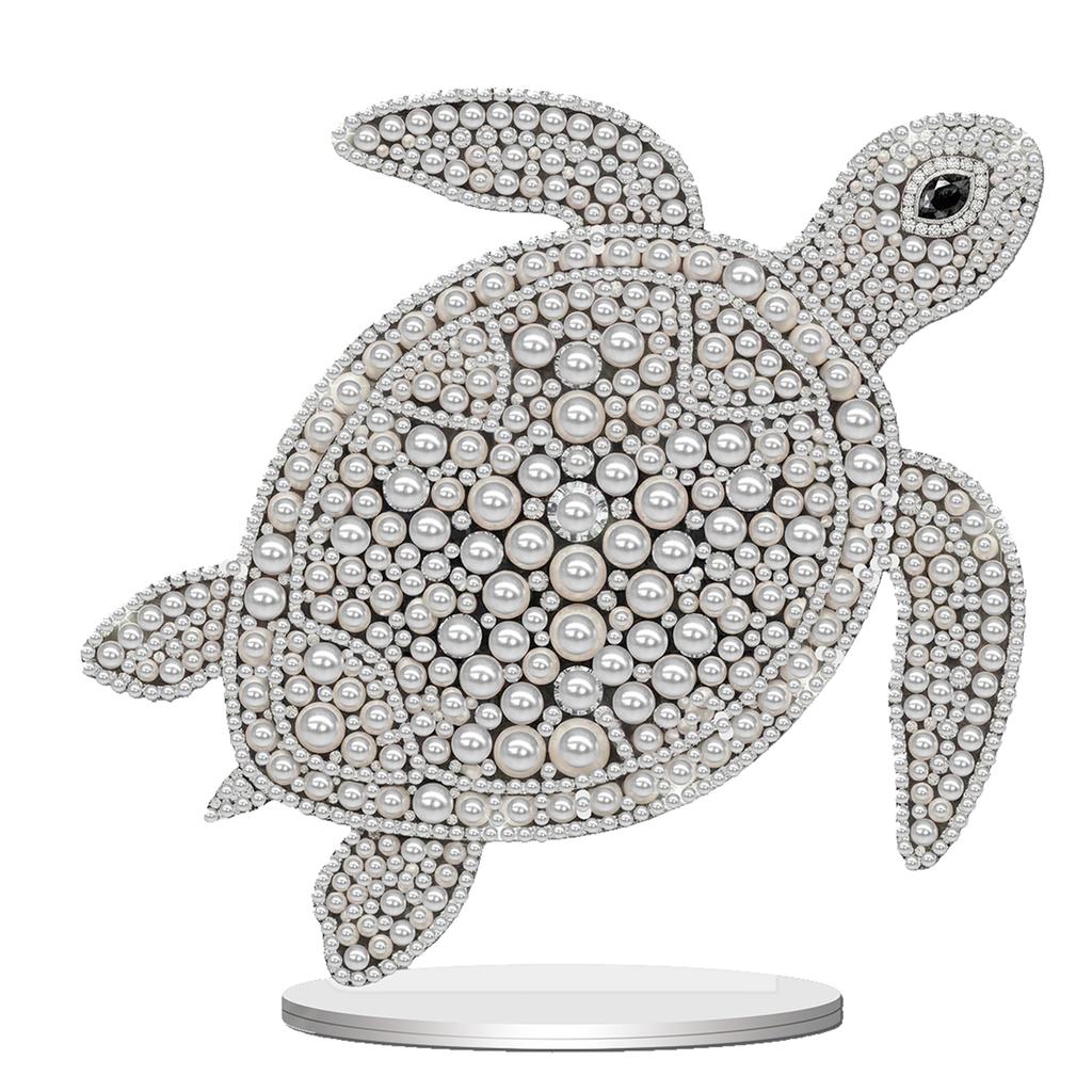 DIY Rhinestones Paintings Ornaments Set for Adults Beginners 7.48x5.12 Inch for Desk & Room