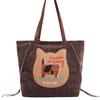 Biscuit Cat Handbag for Women, Autumn Winter 2024 New Trendy College Style Tote Bag, Korean Large Capacity Shoulder Bag Trendy