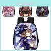 Genshin Impact 15 Inch Large Capacity Lightweight Oxford School Backpack For Kids