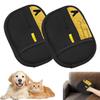 Cat Hair Remover Gloves 2Pcs/set Pet Static Hair Removal Gloves Reusable Grooming Brush Dog Cleaning Supplies Shedding Mitt