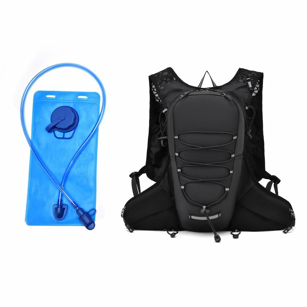 12L Portable Trail Running Backpack with Hydration Pack for Men & Women – Ideal for Outdoor Activities & Marathons