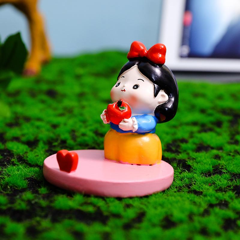 cute mobile phone holder creative cute animal cartoon mobile phone holder girl heart resin gift lazy support frame ornament