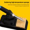 10Pcs Soldering Iron Tips Cleaning Sponge High Temperature Enduring Condense Sponge For Welding Tips Cleaning Tools