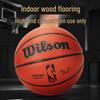 Wilson NBA Autentyczna Replika Piłka do Koszykówki Halowa/Zewnętrzna, Rozmiar 7