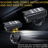 1-5PCS LED Bicycle Front Light High Brightness Bike Flashlight Dual Light Source Bicycle Head Light Bike Lamp for Night Riding