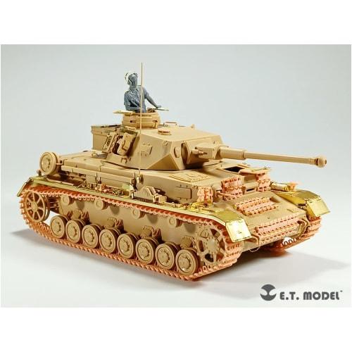 ET Model 1/35 Scale World War II German Army Panzer IV Ausf. G Early Production Detail-Up Parts Set (for Tamiya) Plastic Model Parts E35-308