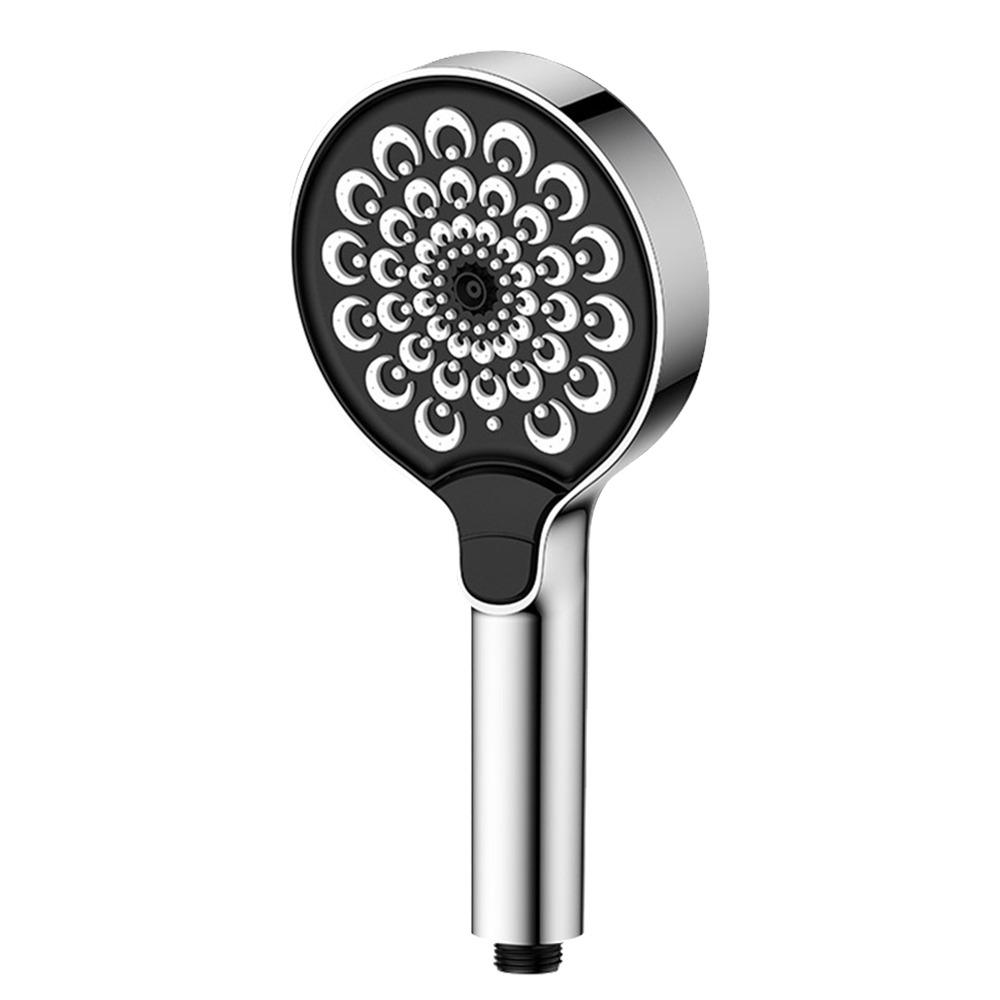 

Регулируемый разбрызгиватель с 3 режимами экономии воды, душевая лейка высокого давления, аксессуары для ванной комнаты серебряный