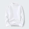 Autumn and Winter New Men's Fashion Trend Simple All-in-one Velvet Plus   Sweater Casual Bottoming Shirt