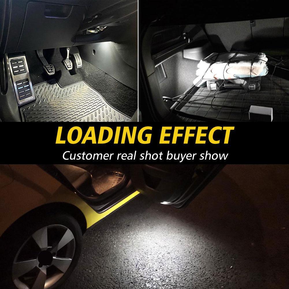 1x LED Luggage Compartment Trunk Boot Lights for VW Golf MK5 MK6 MK7 B6 B7 B8 CC Scirocco Touran T5