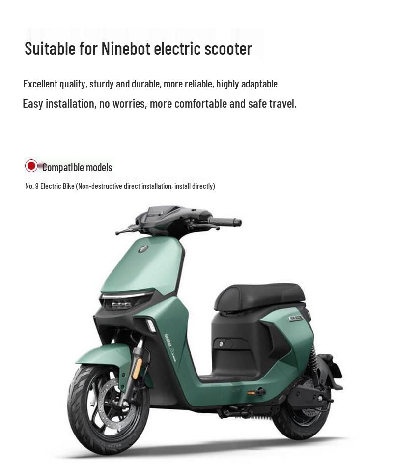 Ninebot Electric Scooter TPE Floor Mats - Full Coverage, Thickened for M95C, N370, F90, N85C, Q80C Models