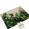 Entrance Linen Floor Mat Dirt Resistant and Non Slip Floor Mat Household Bathroom Floor Mat