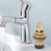 6Pcs 20 Tooth Faucet Cartridges Replacement Quick Tap Valve Durable Faucet Valve Core
