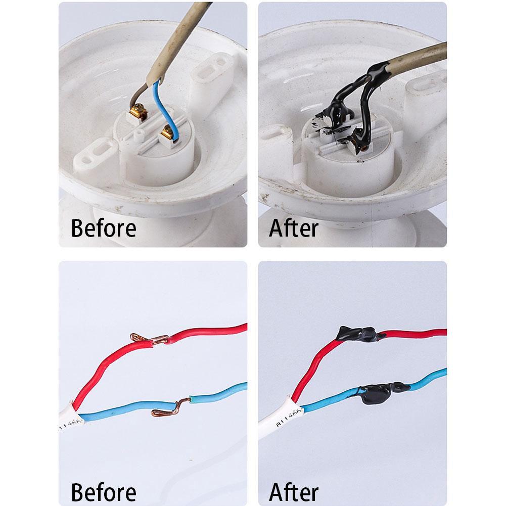 15/60 Flüssiges Isolierband, Wasserdichter Isolierkleber, Elektrischer Drahtkabel-Reparaturkleber, Flüssige Isolierpaste, Dichtmittel-Werkzeug