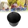 Collapsible Trash Can Waterproof Oxford Cloth Portable Camping Trash Can for Outdoor Balcony Garden