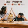ROBOTIME 3D Wooden Mechanical Cuckoo Clock with Soothing Sound and Moving Mechanical Craft DIY Craft Science and STEM Education for Full of Sense of