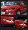 Compatible 09-16 Mazda RUIYI LED Devil Eye Projector Headlight with Flowing Turn Signal
