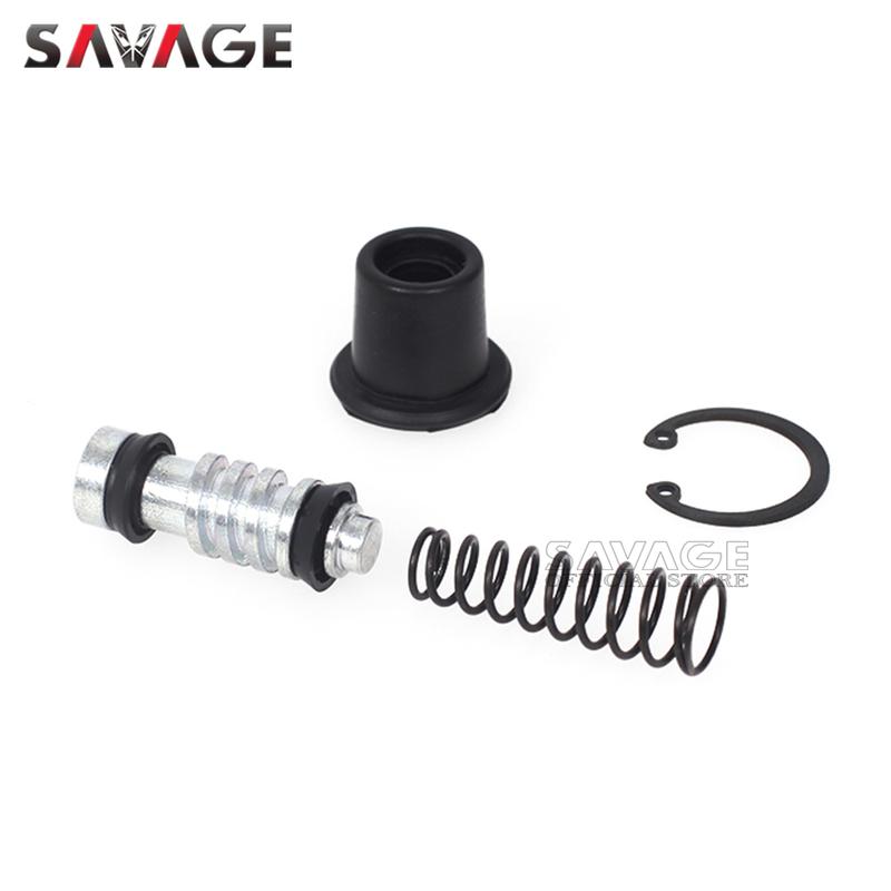 

For KAWASAKI KX 65 85 100 250 450 KX450F KLX 140 150 230R 300R Rear Brake Master Cylinder Piston Spring Seals Set Repair Kit
