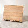 Foldable Book Holder Tray Adjustable Angle Cookbook Bracket Portable Wooden Reading Stand  Reading