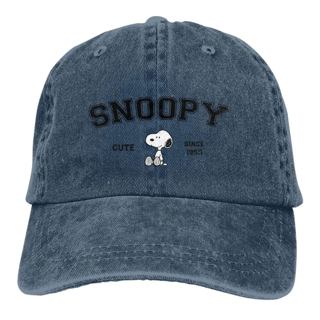 Comic Vintage Trucker Cap Zubehör Lässig Used Baumwolle Cartoon Hund Baseballkappe Für Unisex Verstellbar