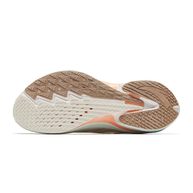 New Anta Running Collection Cushioning Rebound Low-Top Training Running Shoes Women's White Pink Green 122435583-1