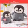 Pattern Fish Snowflake Penguin Plush Toy Stuffed Animal Kids Marine Doll Animal
