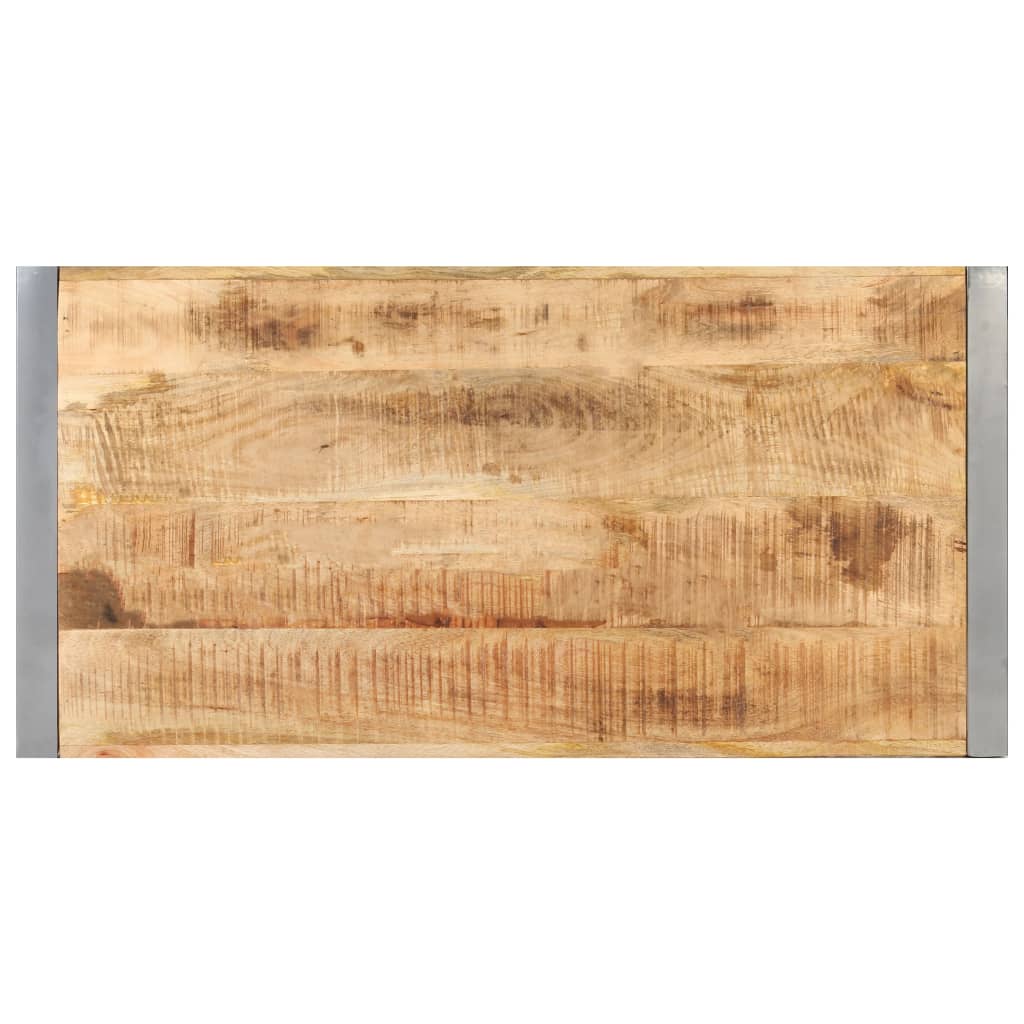 Coffee Table 120 x 60 x 40 cm Rough Mango Wood