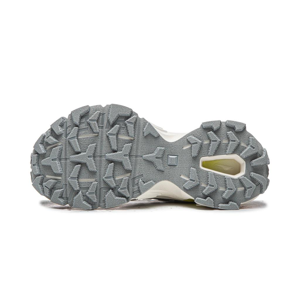 Li Ning Lijun Ace 3.0 Cool Trendy Sports Wear Resistant Breathable Low Top Dad Shoes Men sneaker Gray Silver AZGW307-5