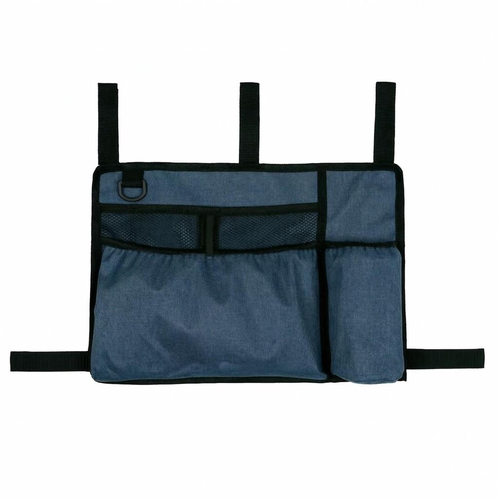 Mobility Aid Bag Robust Organizer Adjustable for Wheelchair