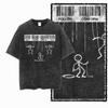 G57 Exclusive 100% Cotton Cool Creative  Graphic Men T-shirt | Acid Washed  Streetwear Big Size Vintage O-neck men's Tee Tshirt