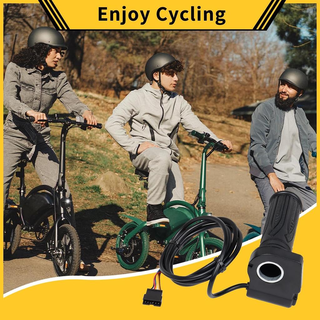GregYoung 36V Electric Bicycle Throttle Replacement with Cruise Control Button,Compatible with Jetson Bolt Pro Electric Bicycle