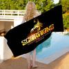 Hard Rock Band S-Scorpions Strandtuch Bunte Badetücher Für Mädchen Mikrofaser Schnelltrocknend Benutzerdefiniert Sandfrei Strand Yoga Spa