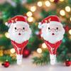 5/10PCS Santa Claus Style Christmas Handheld Balloon Festive Atmosphere Decorating Prop Christmas New Year Party Supply Gift ZYF
