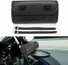 Motorcycle Tool Bag, Side Front Bag, Universal Use, Round Type, Tool Holder, Accessory Case, Waterproof, Leather, Easy To Open