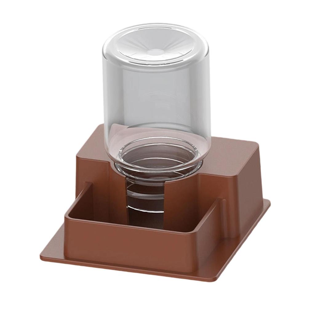 Automatic Reptile Water Dispenser Sturdy Plastic Feeding Container Reusable Hydration Bowl for Turtle Tortoise Gecko Terrarium