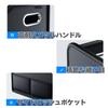 Car Storage Trunk Large Capacity Car Interior Storage Organization Goods Box, Box, Box, (Black)