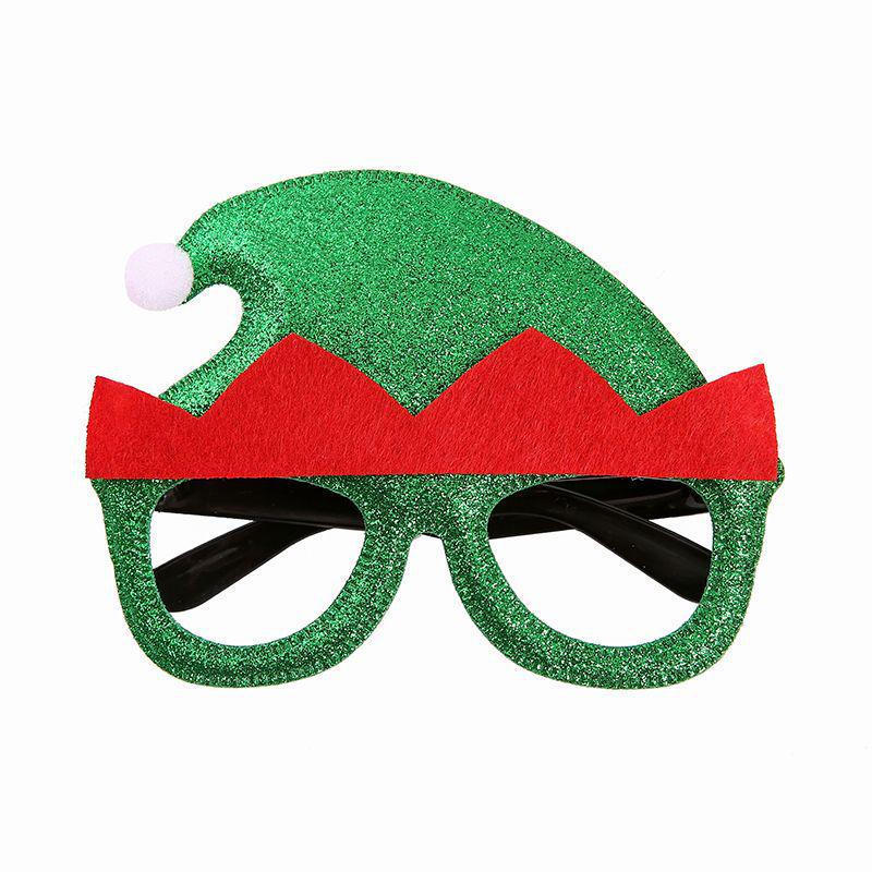 Festive Headband Eyeglass Frames: Christmas, Halloween, Valentine's Day & Party Glasses with Santa Claus Design