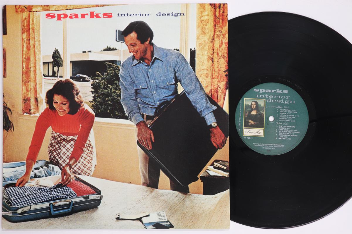 

LP Record SPARKS Interior Design R170841 FINE ART 1988 US Rock Used