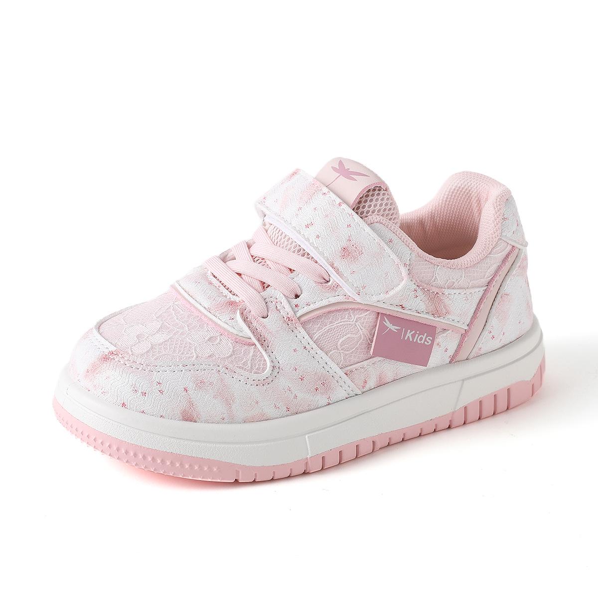 Red Dragonfly 2026 Spring Girls Pink Skate Shoes - Lightweight & Casual for Kids 33 розовый