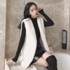 Imitation fur vest women's medium and long 2 spring and autumn new imitation Rex rabbit fur vest vest jacket slim jacket