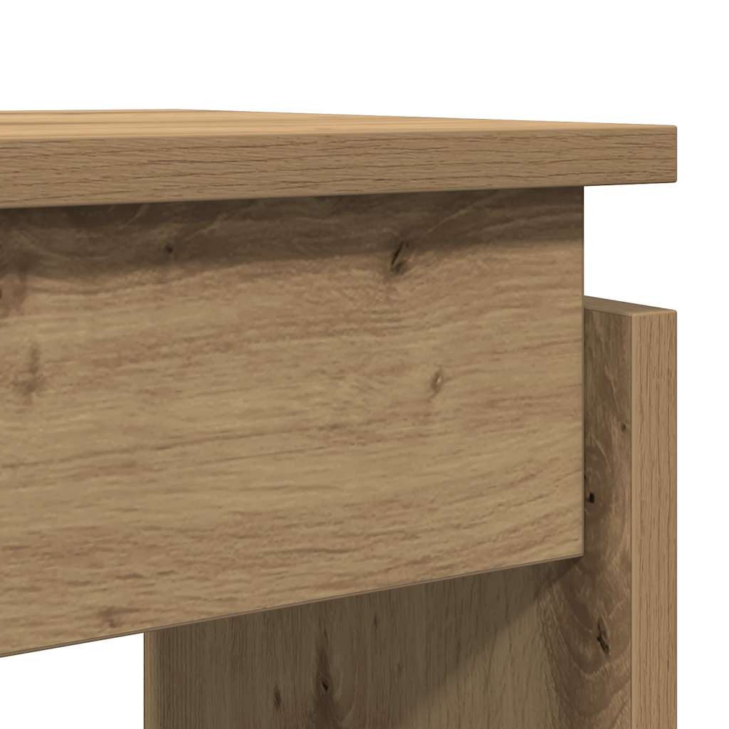Vidaxl Console Table, Artisan Oak, 102X30X80 Cm