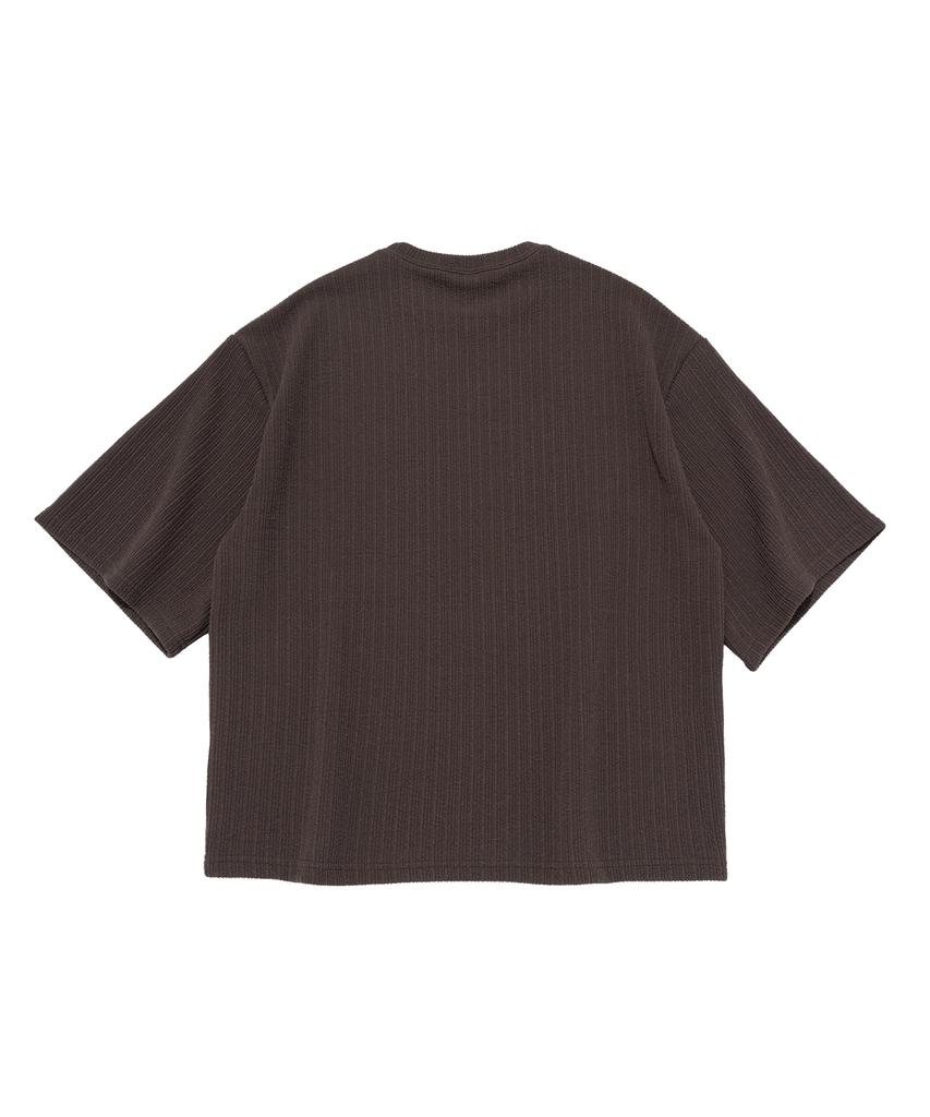 CARGOBROS Acs Overbox Short Sleeve Knit (Khaki)