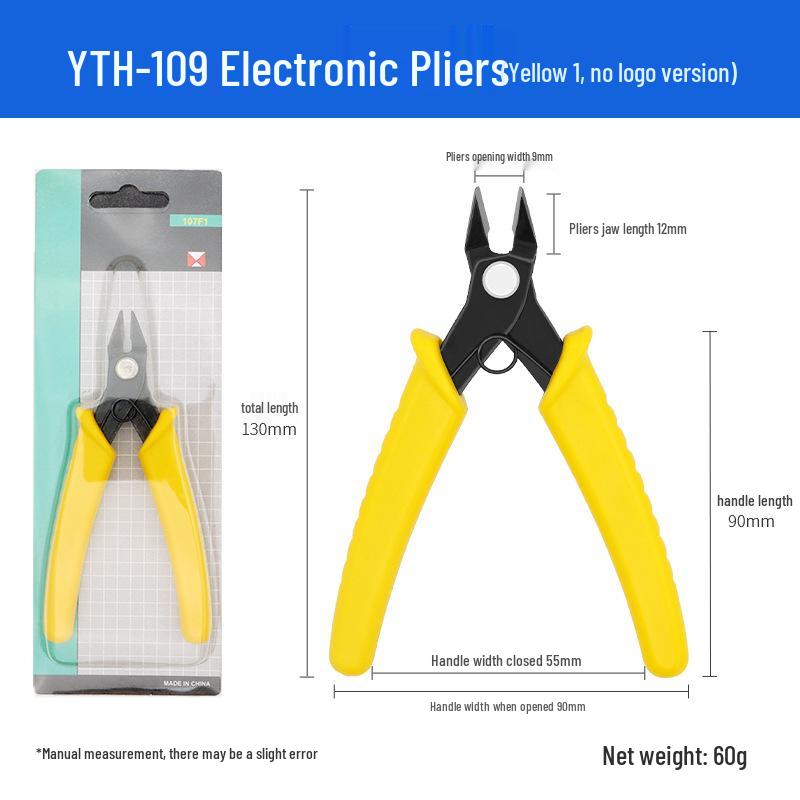 109S RuYi Multi-Functional Angled Jaw Pliers for Model Sprue and Gundam Tools