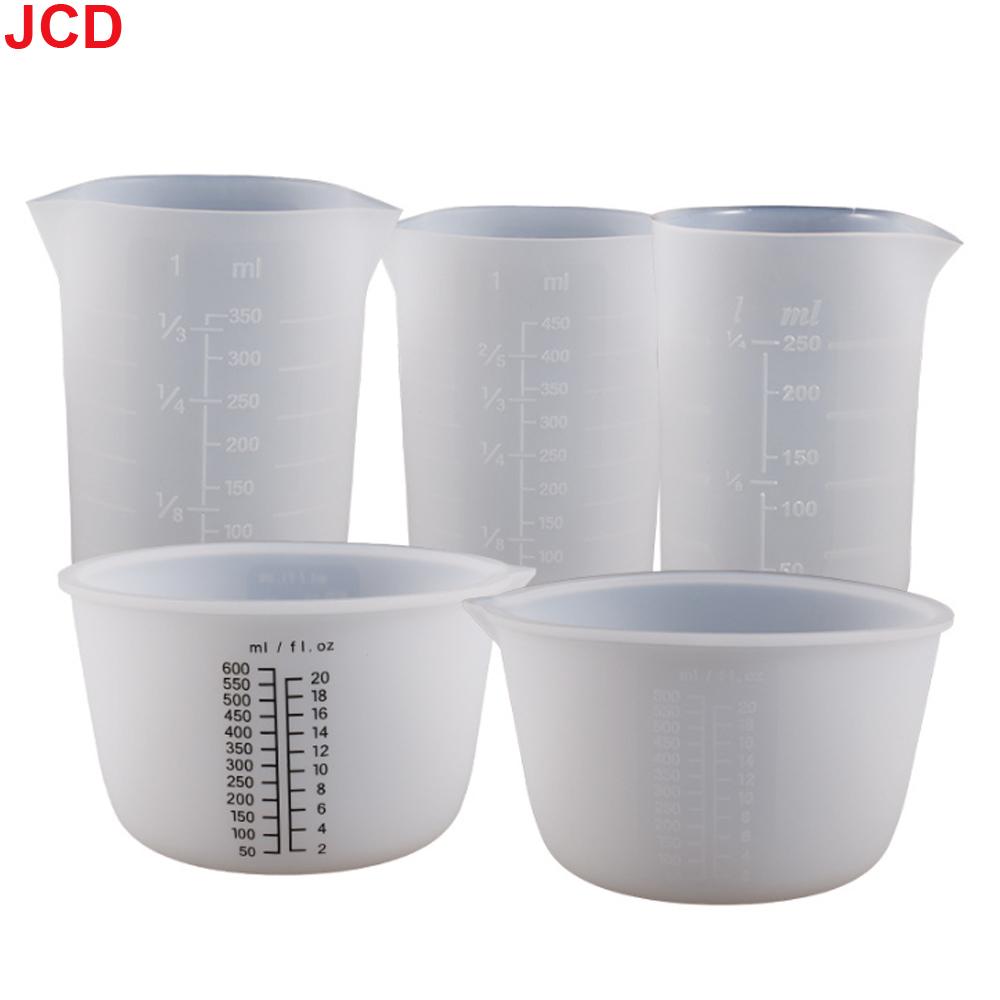 1000ml 600ml 450ml 350ml 250ml 100ml 30ml Measure Cup for Resin Supplies Silicone Measuring Cup for Resin Epoxy DIY Craft Tool