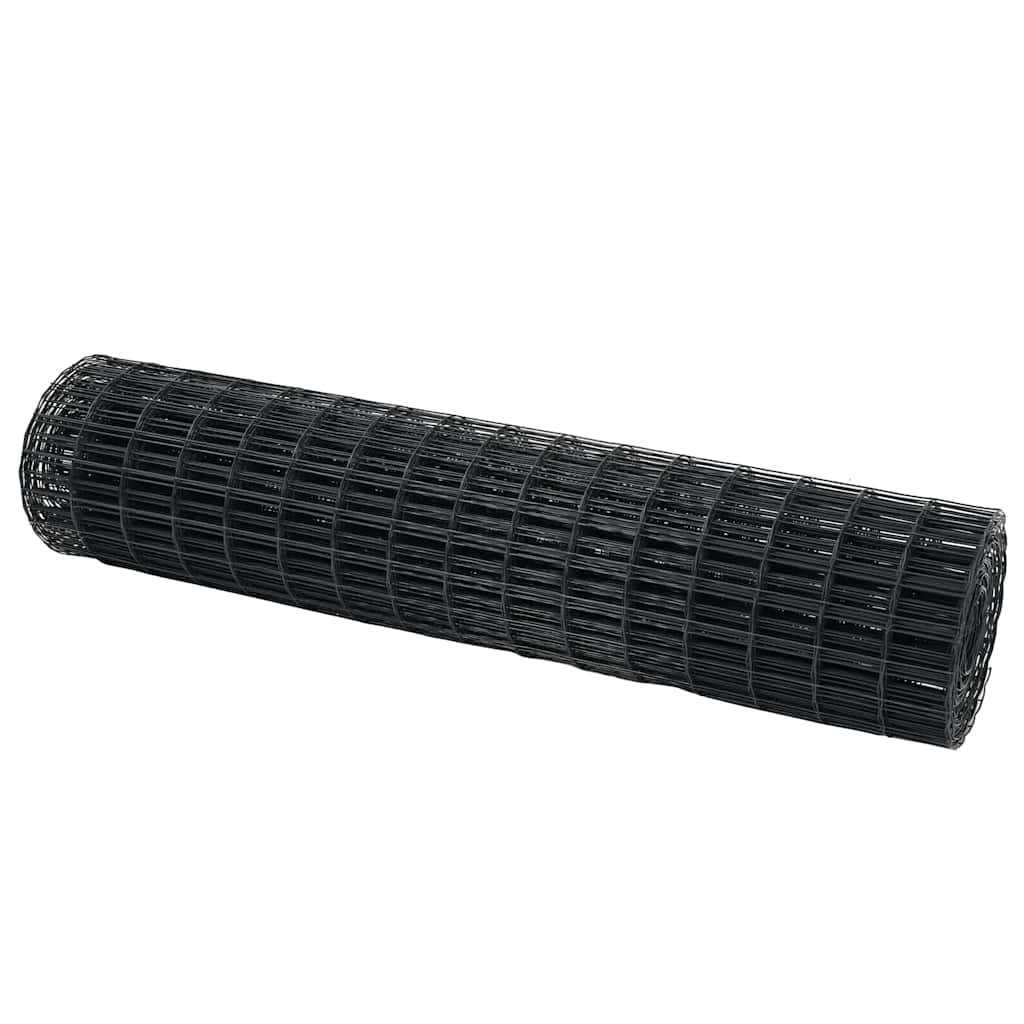 Euro Fence Gray 1 X 10 M PVC Coated Iron
