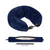 Portable Travel Neck Pillow Solid Color Storage Bag Pillow U Shaped Pillowcase  Travel Use